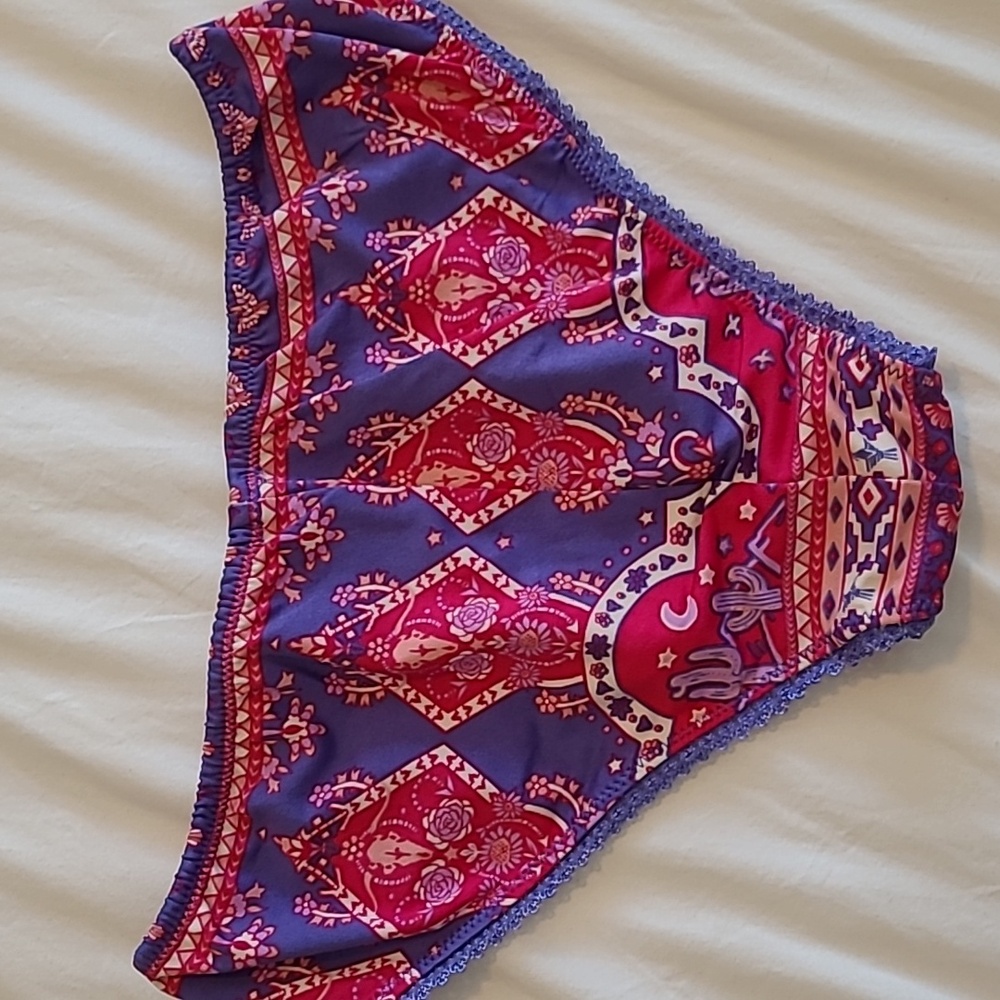 NWT Spell Designs Sunset Road Cactus bralette and bloomers - Picture 10 of 11